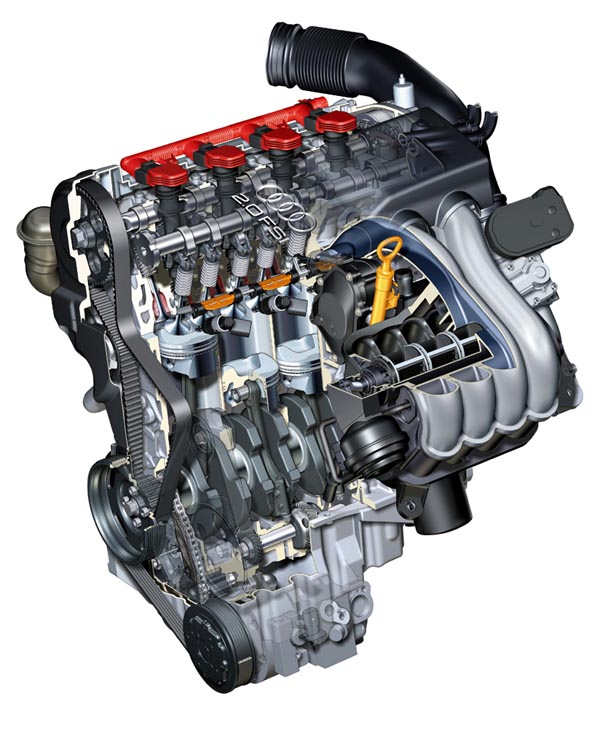 Audi 2 0 tfsi moottori